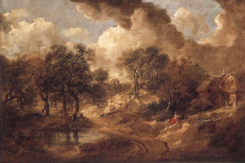 Thomas Gainsborough Suffolk landscape Spain oil painting art